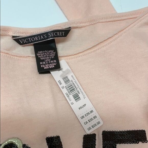 NWT VICTORIA SECRET PAJAMA Top long sleeve - Picture 8 of 9